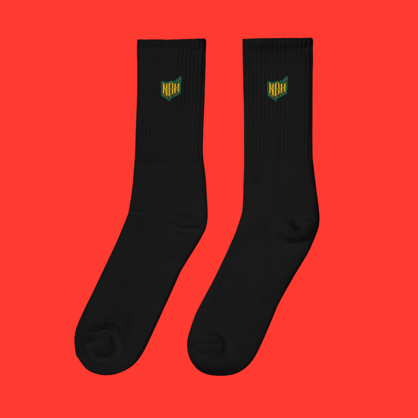 NBH Embroidered socks