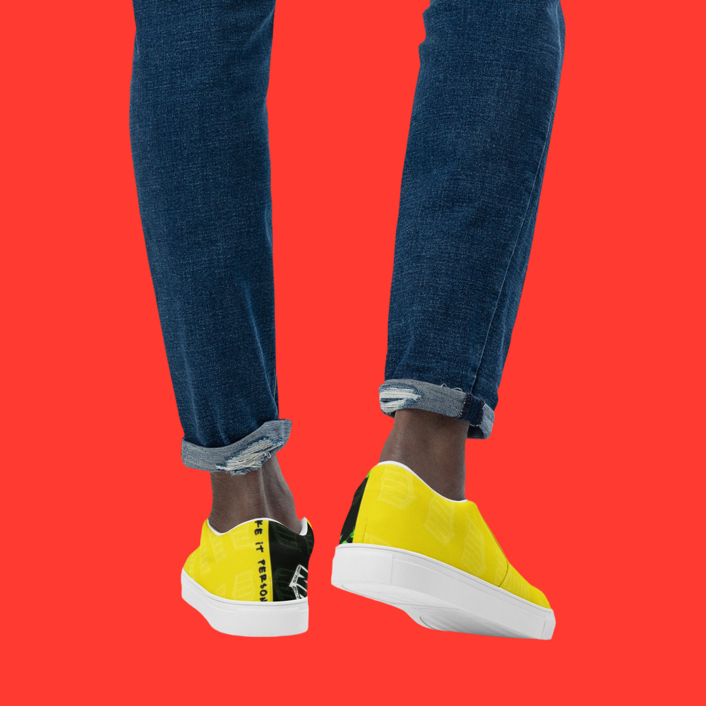 Nothin But Heatt Men’s slip-on canvas shoes