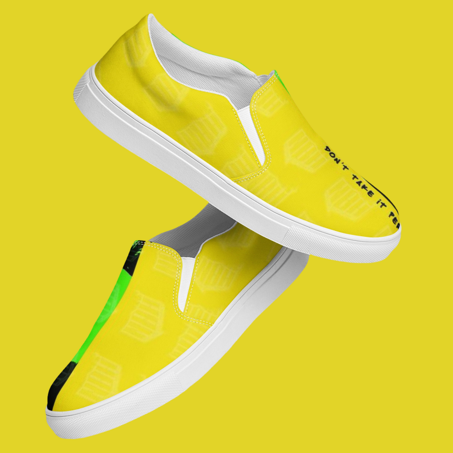 Nothin But Heatt Men’s slip-on canvas shoes