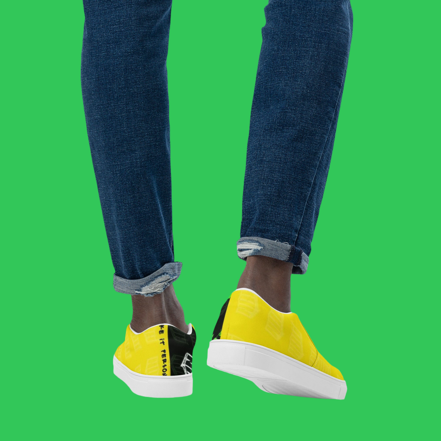Nothin But Heatt Men’s slip-on canvas shoes