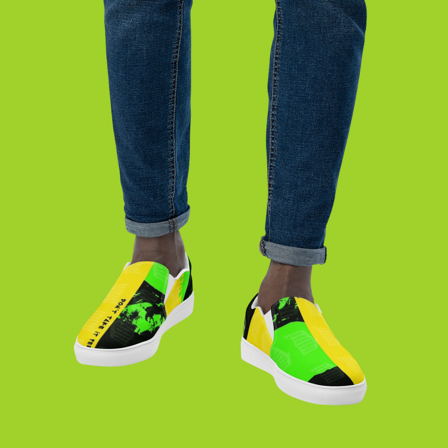 Nothin But Heatt Men’s slip-on canvas shoes