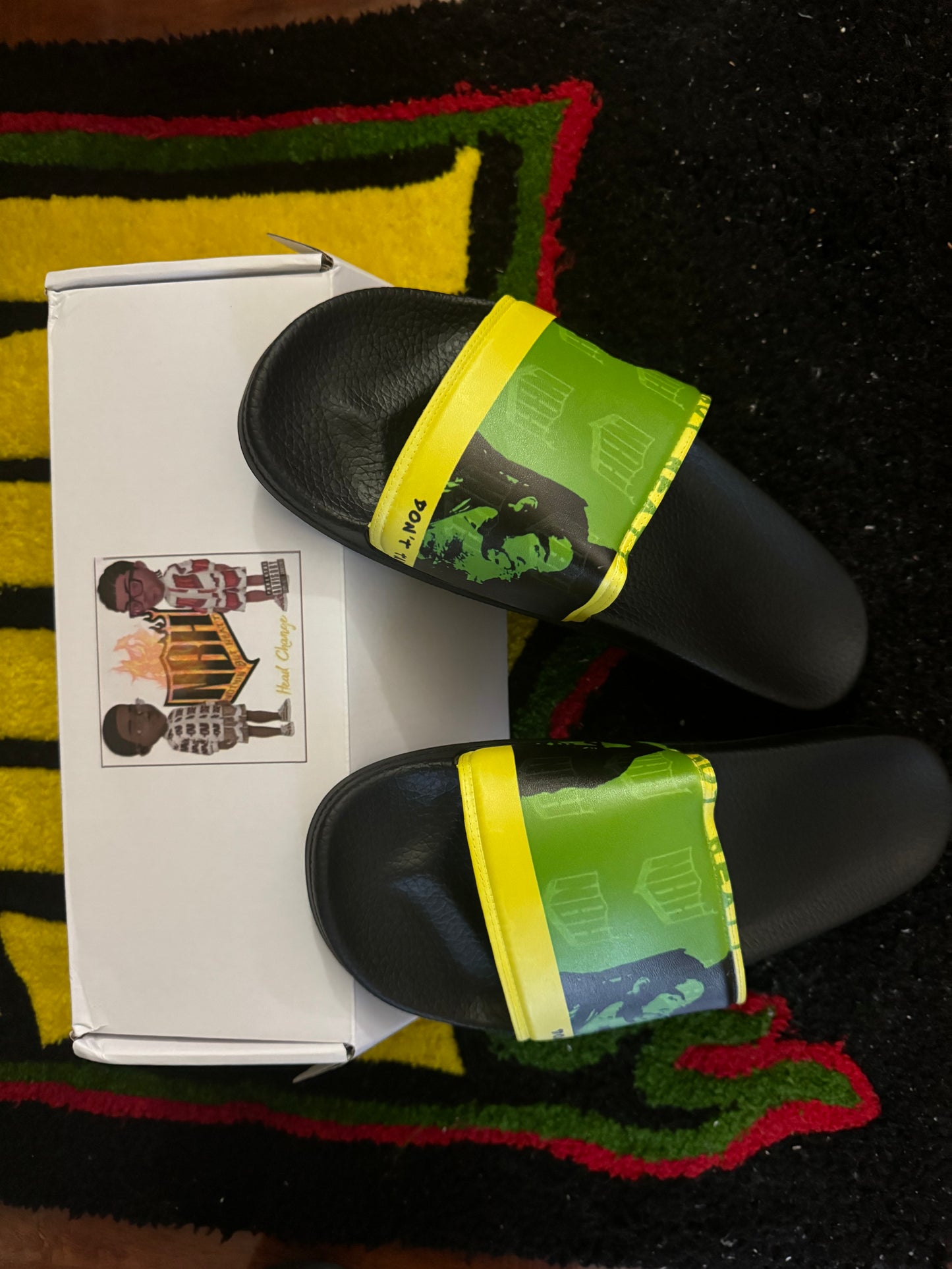 Nothin But Heatt Men’s slides