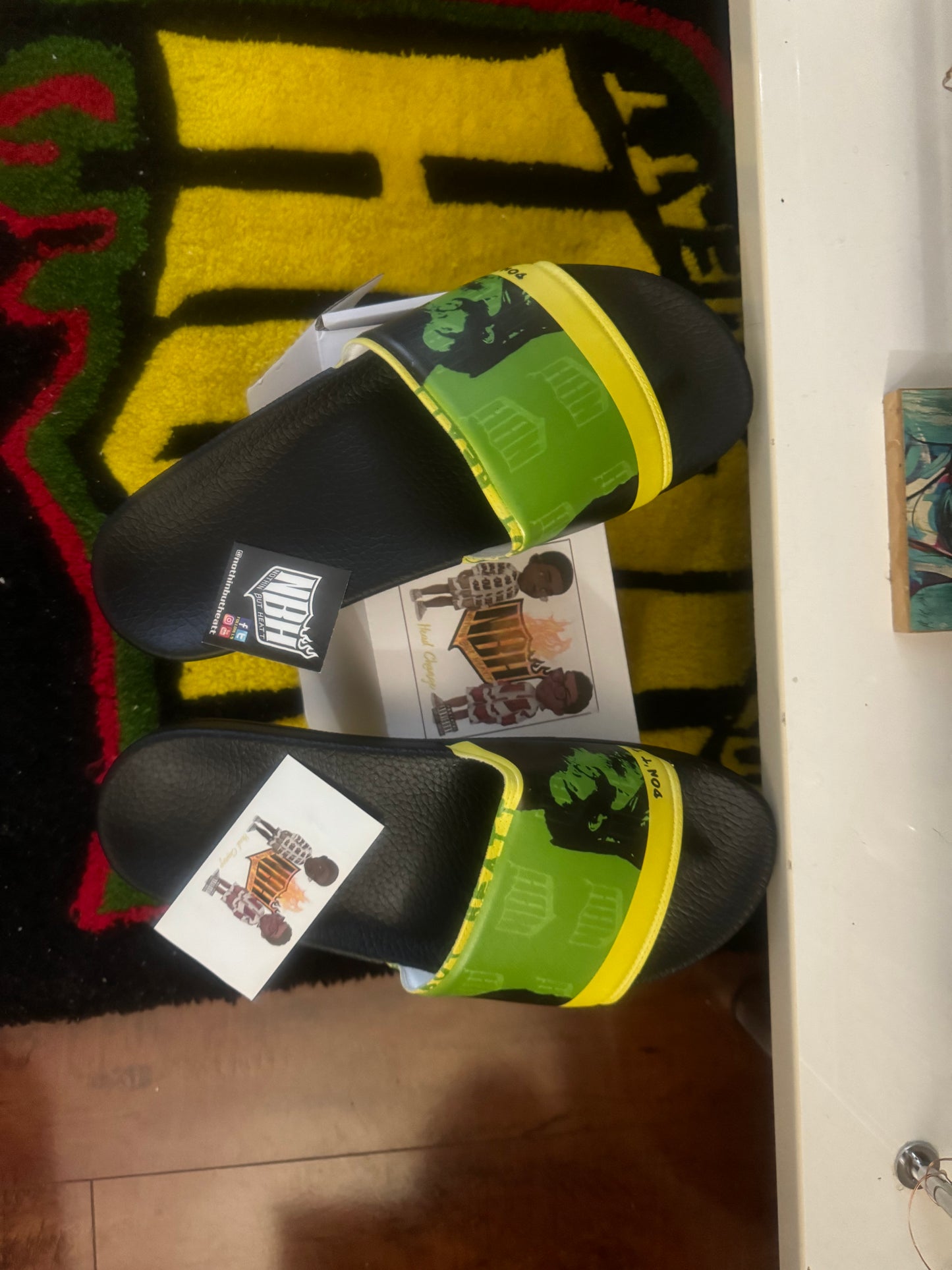 Nothin But Heatt Men’s slides
