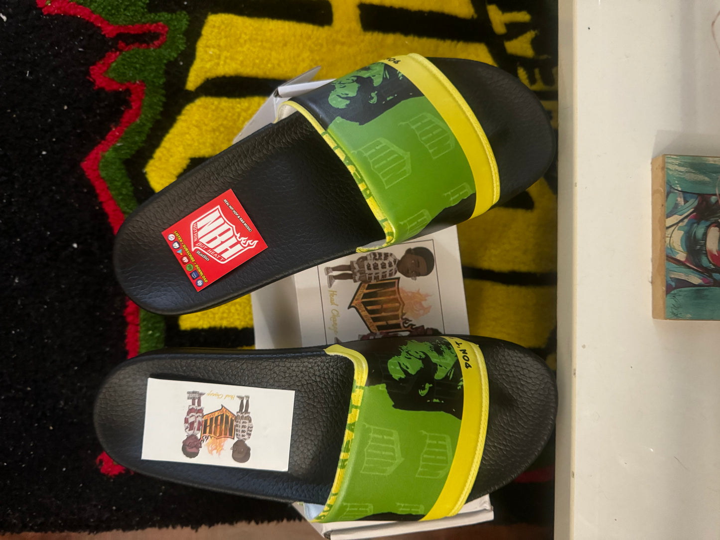Nothin But Heatt Men’s slides
