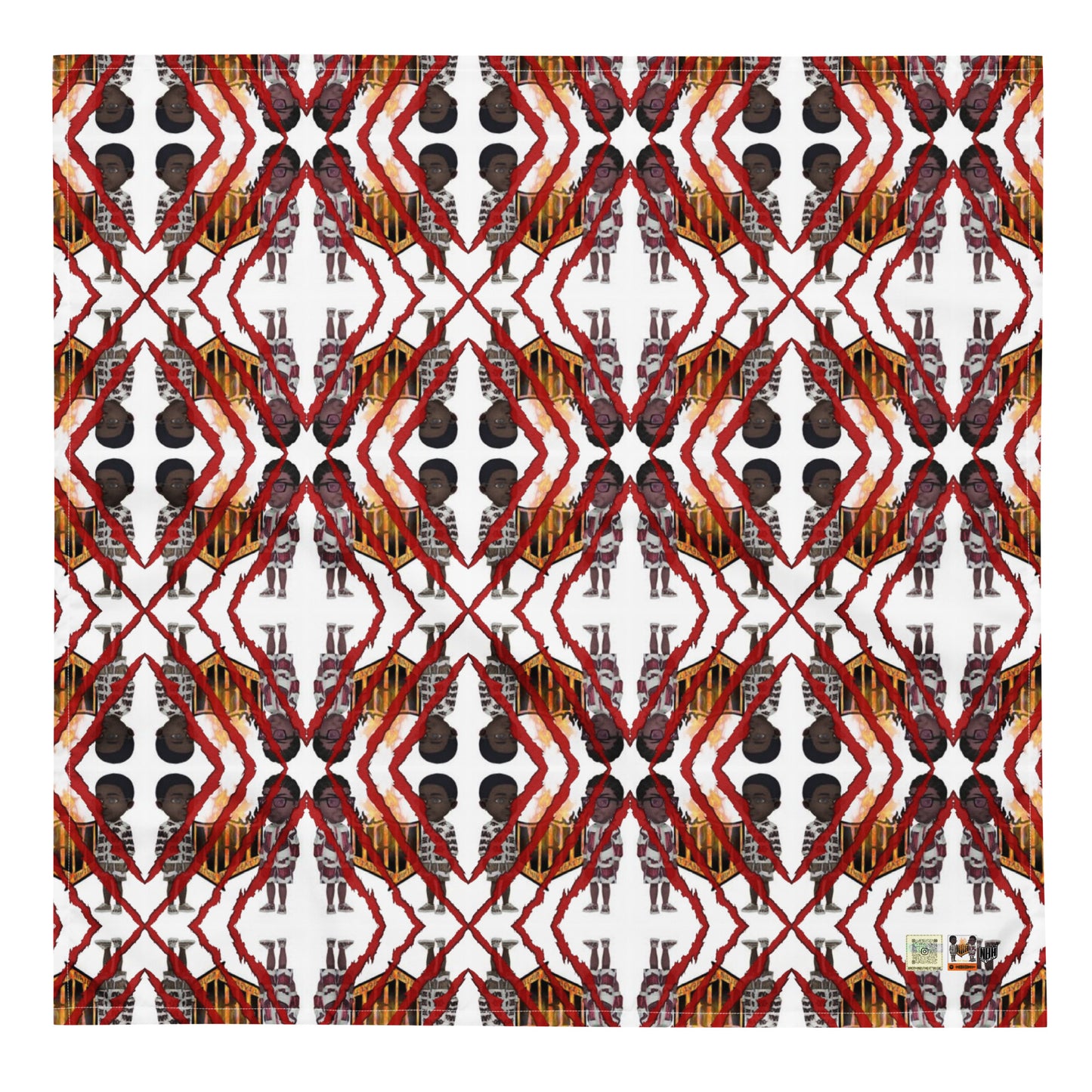 NBH Block Material All-over print bandana