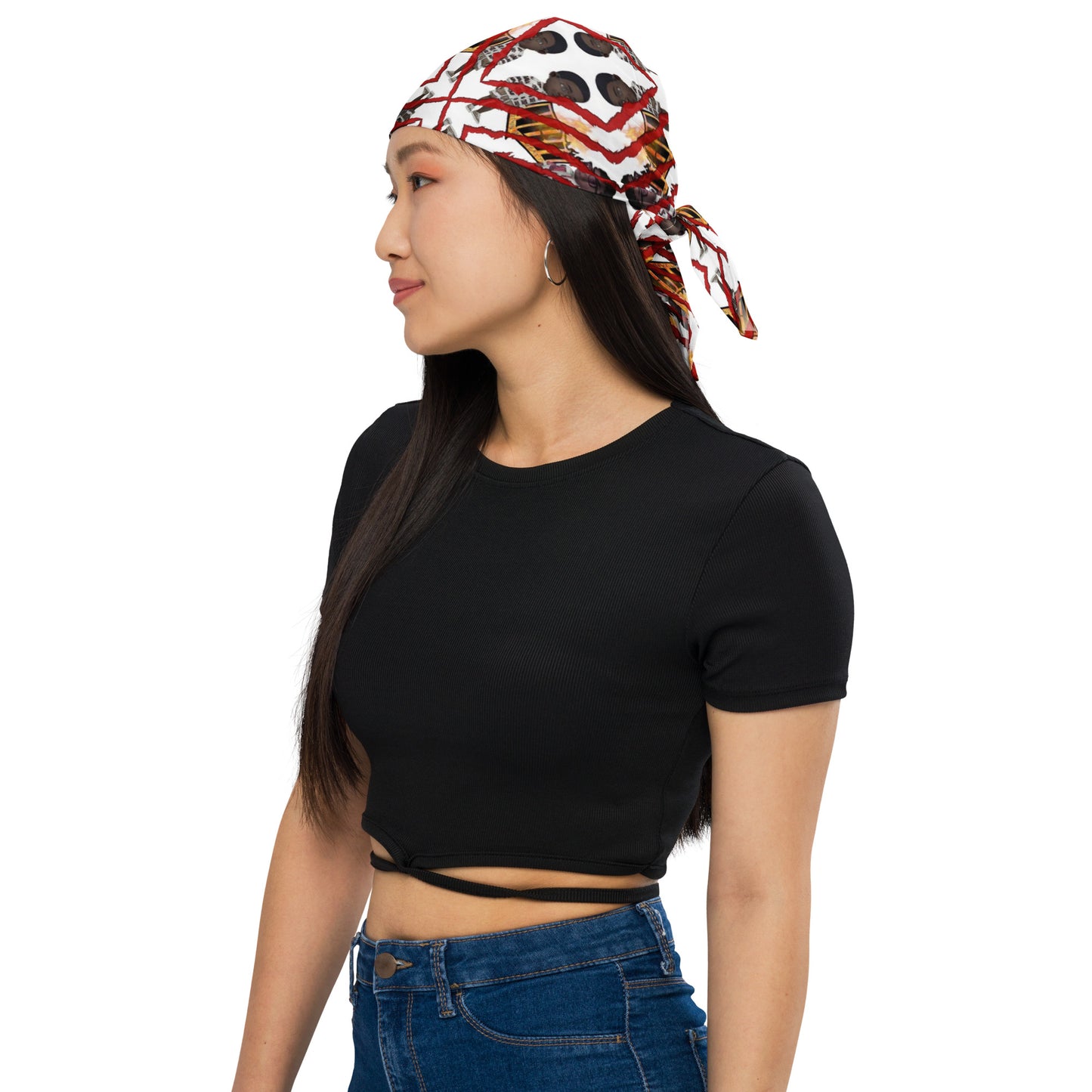 NBH Block Material All-over print bandana