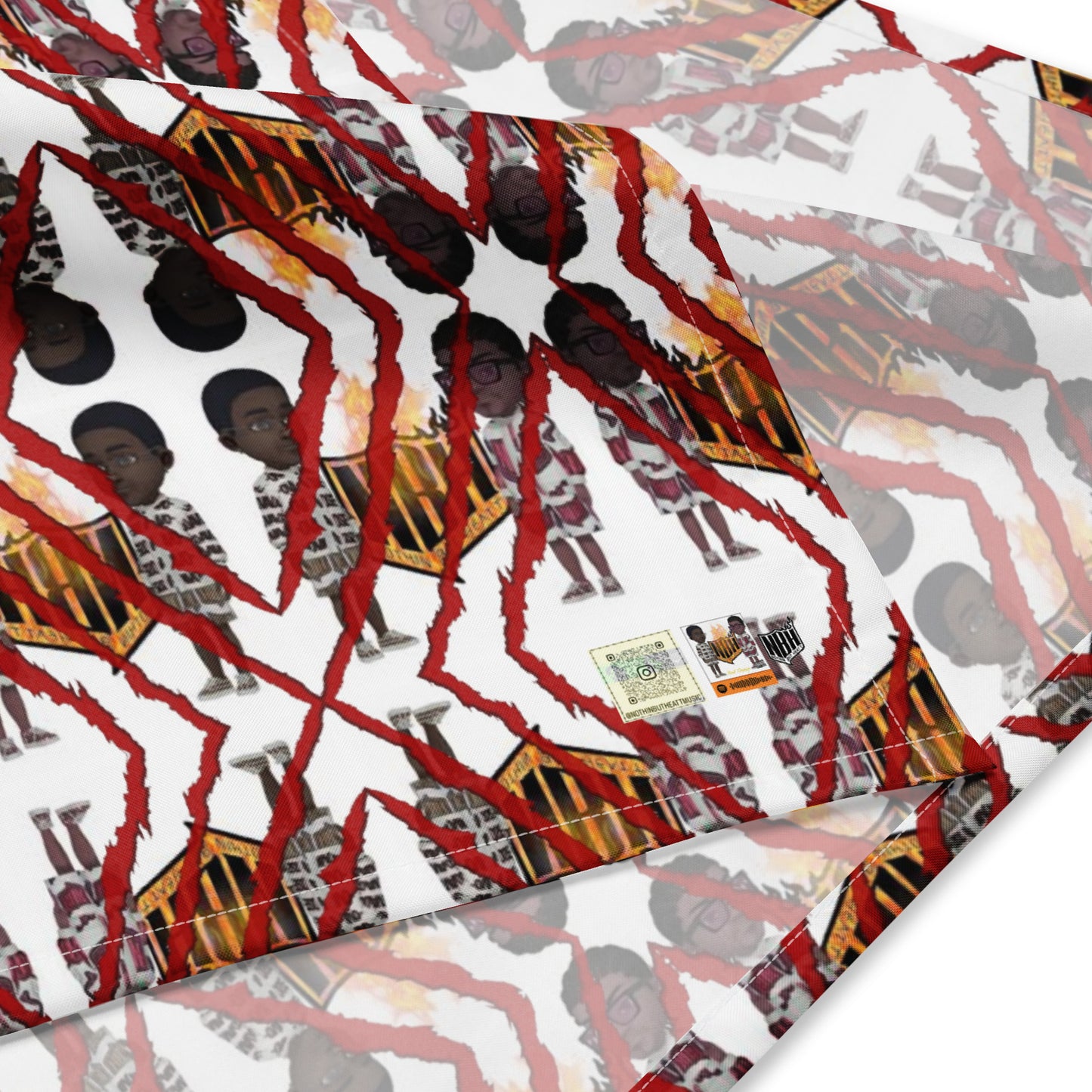 NBH Block Material All-over print bandana