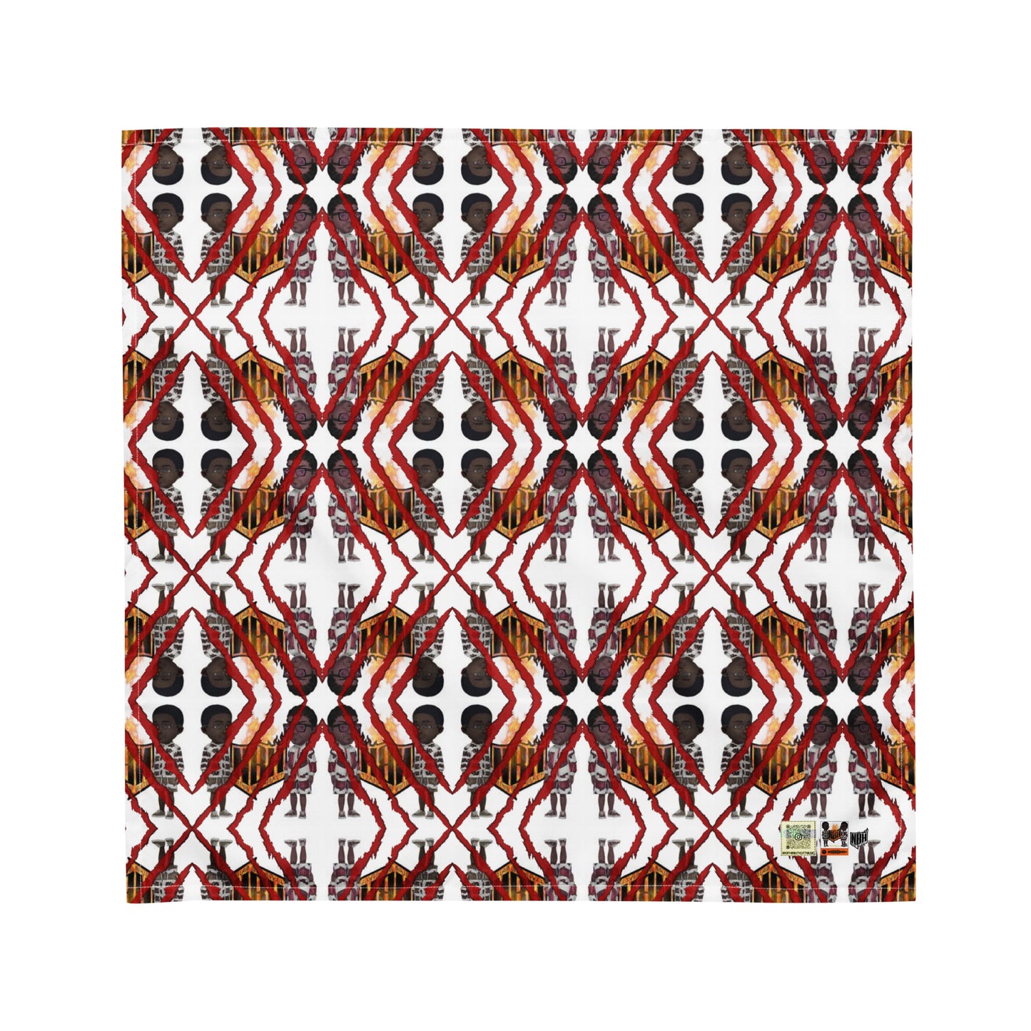 NBH Block Material All-over print bandana