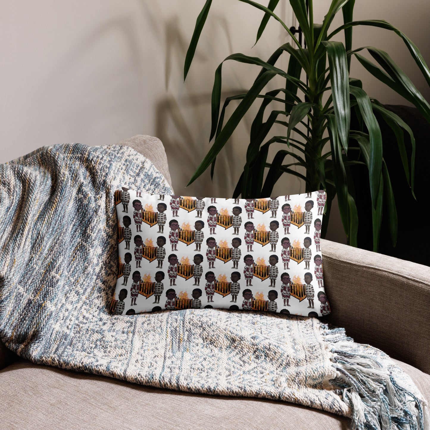 NBH print all over Basic Pillow