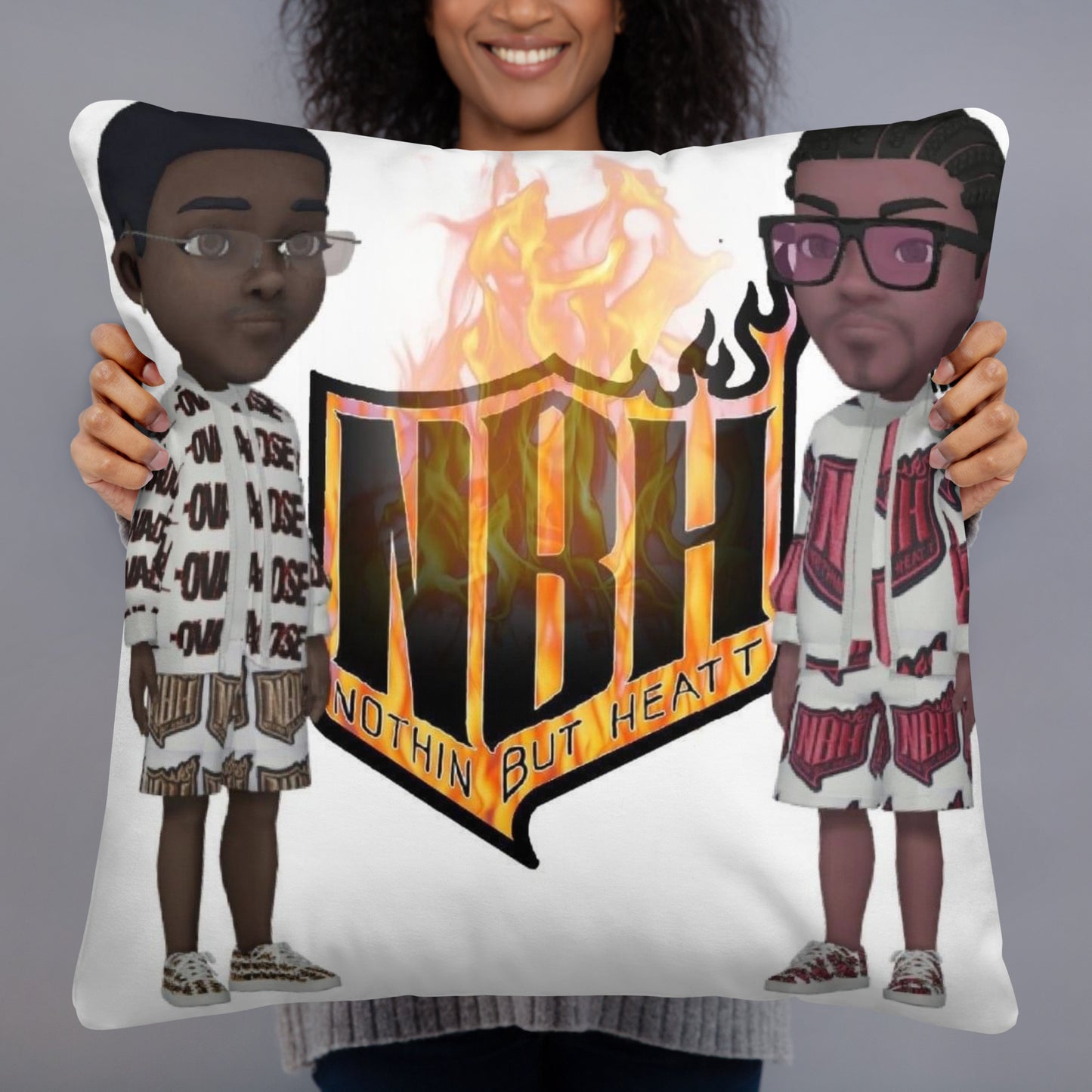 NBH print all over Basic Pillow