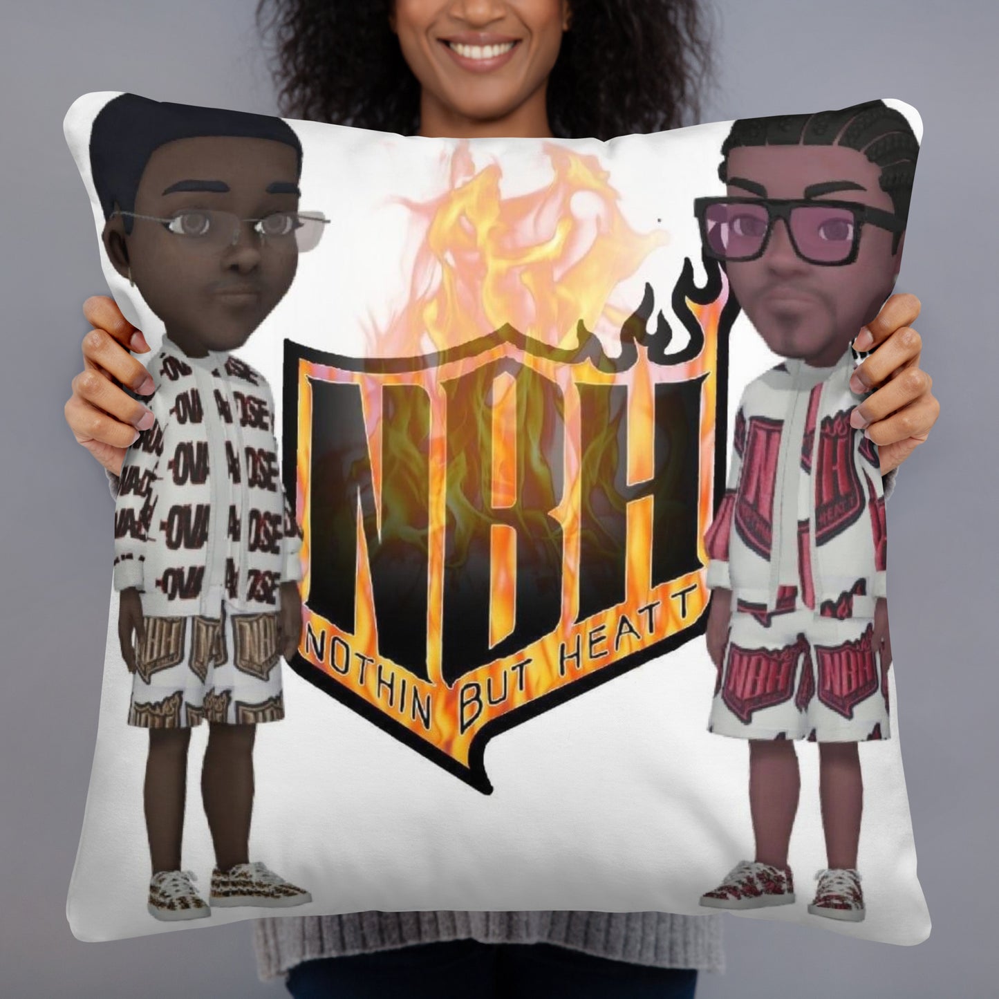 NBH print all over Basic Pillow