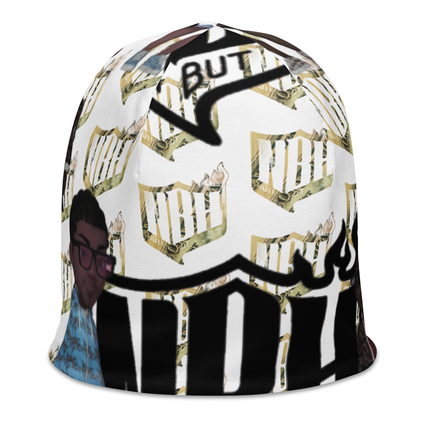 NBH Money All-Over Print Beanie