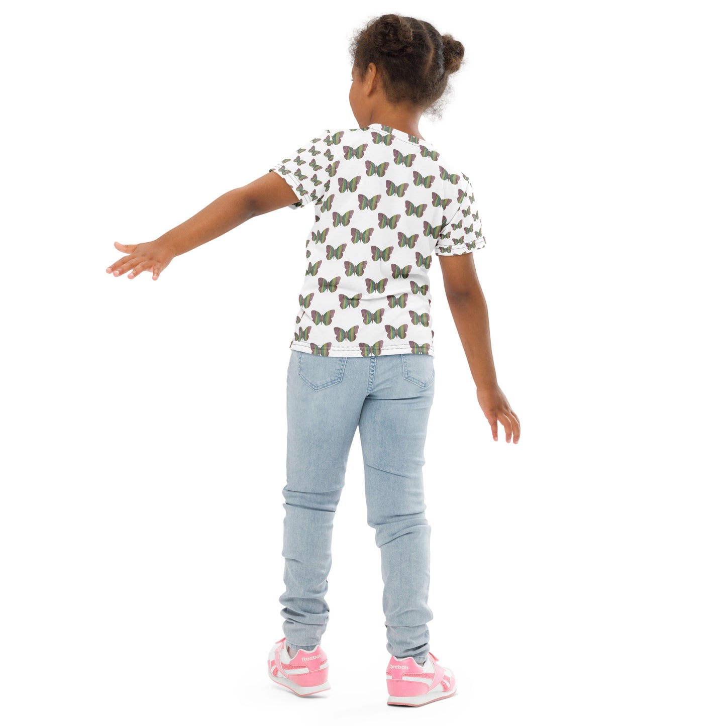 Butterfly by Mia N. Kids crew neck t-shirt