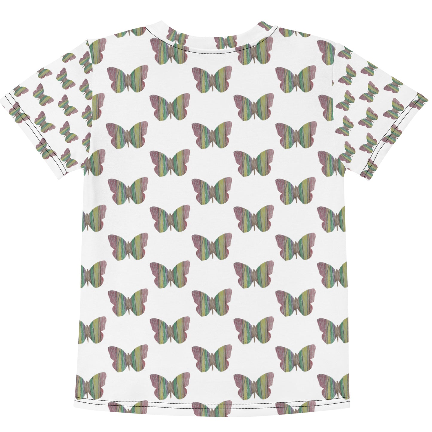 Butterfly by Mia N. Kids crew neck t-shirt