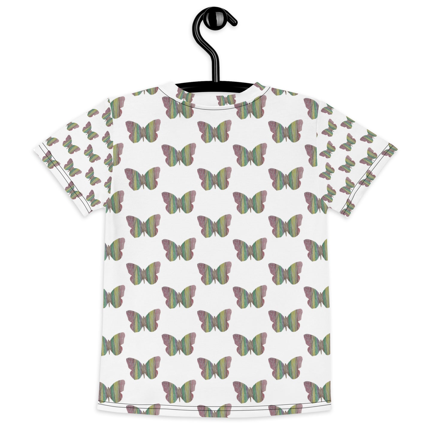 Butterfly by Mia N. Kids crew neck t-shirt