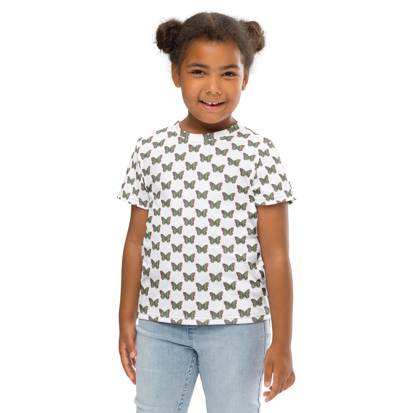 Butterfly by Mia N. Kids crew neck t-shirt