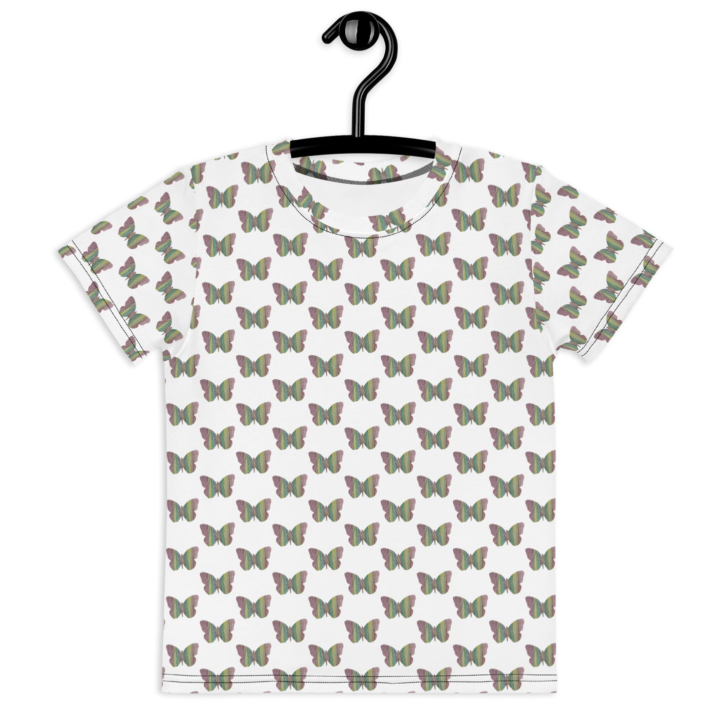 Butterfly by Mia N. Kids crew neck t-shirt