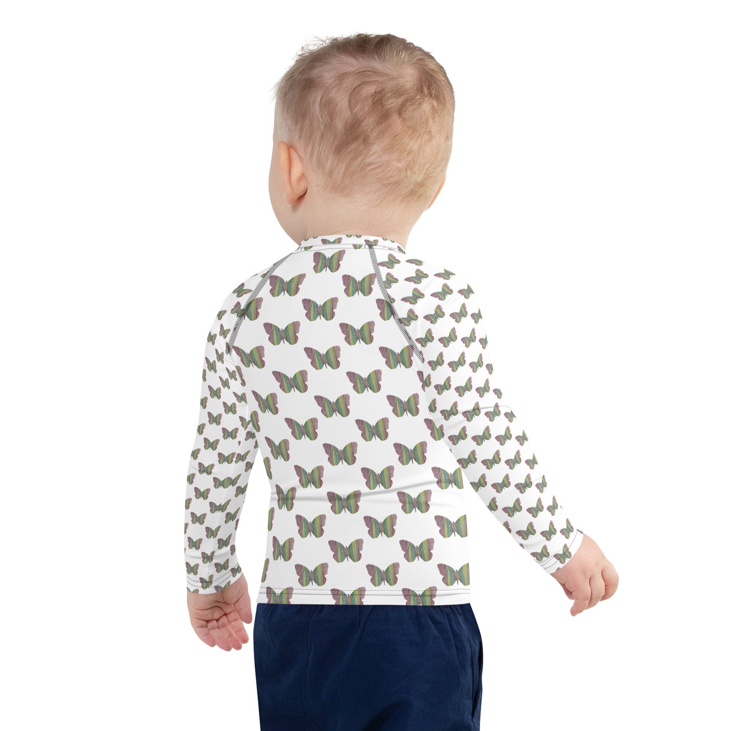 Butterfly by Mia N. Kids Rash Guard