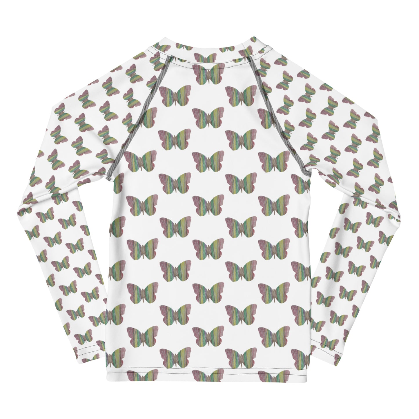Butterfly by Mia N. Kids Rash Guard