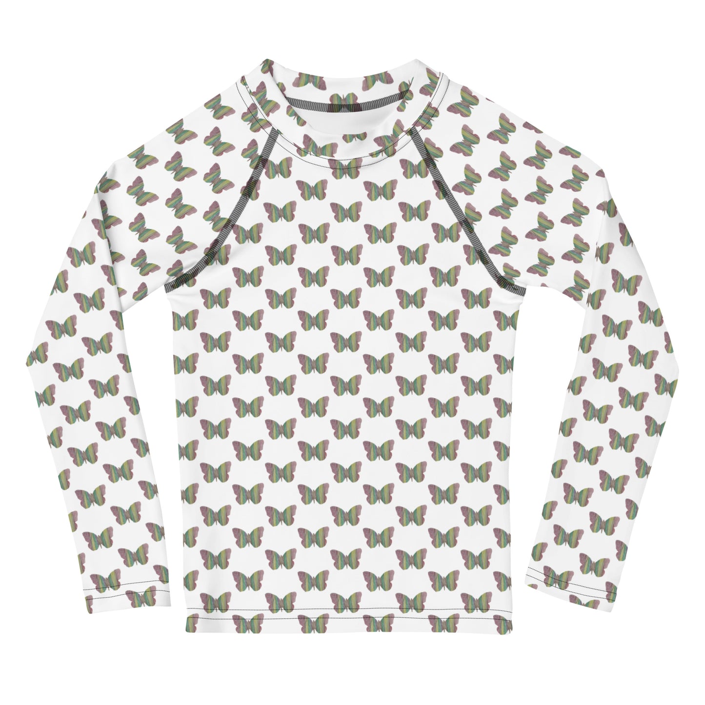 Butterfly by Mia N. Kids Rash Guard