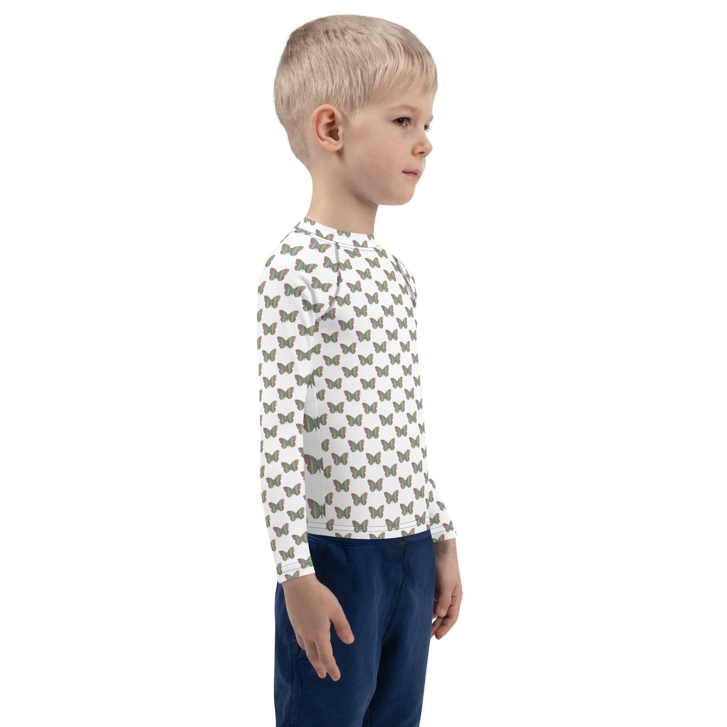Butterfly by Mia N. Kids Rash Guard