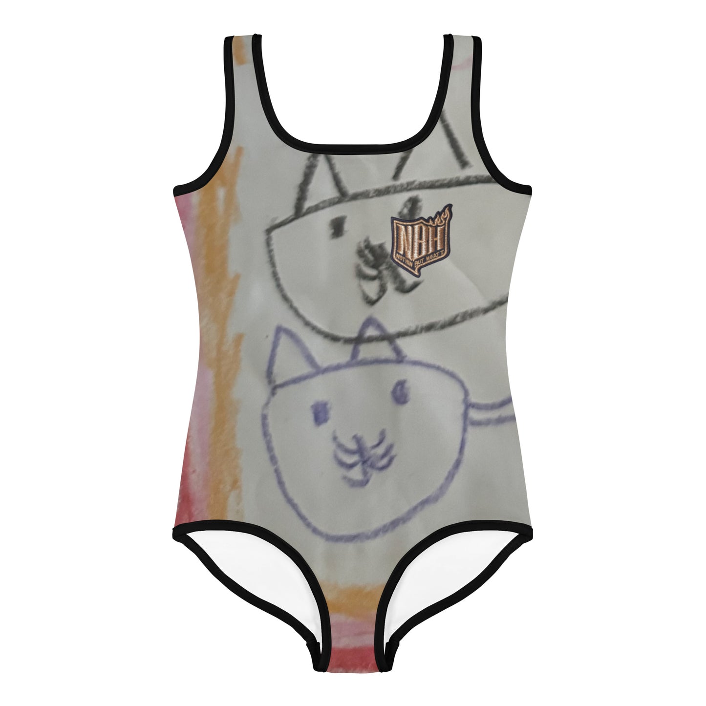 Mia N. All-Over Print Kids Swimsuit