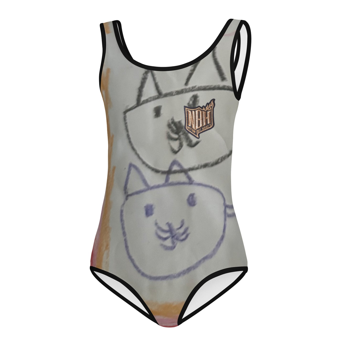 Mia N. All-Over Print Kids Swimsuit