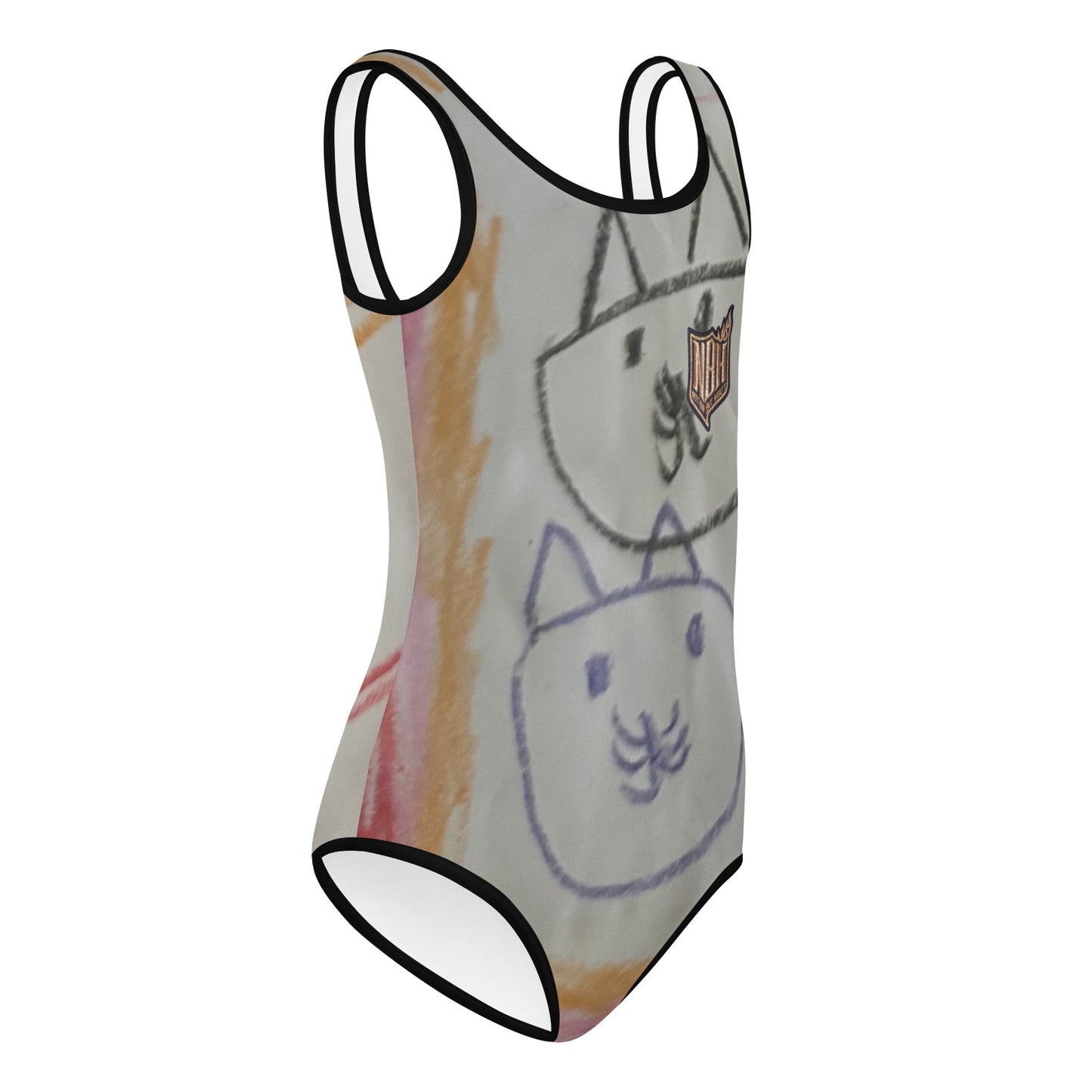 Mia N. All-Over Print Kids Swimsuit
