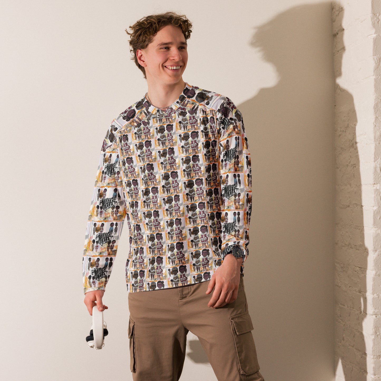 NBH Recycled hockey fan jersey