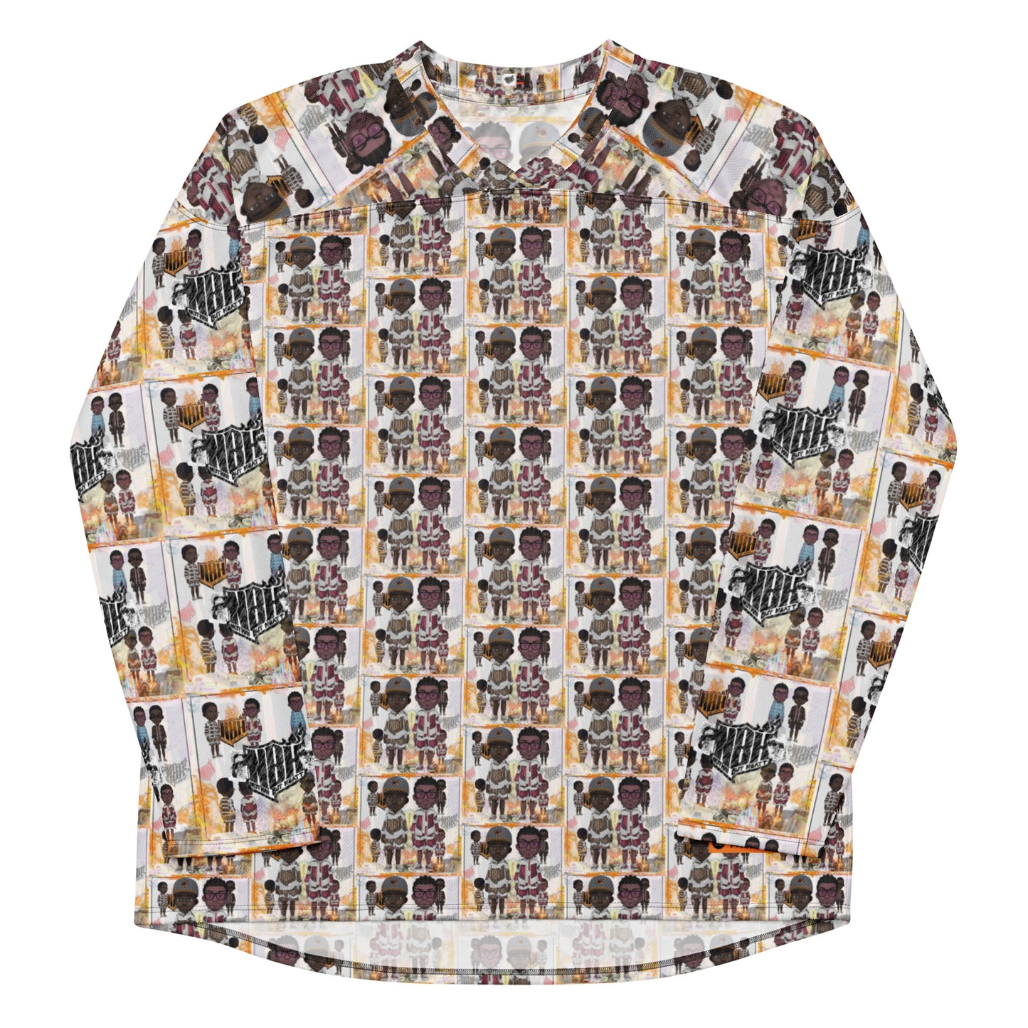 NBH Recycled hockey fan jersey