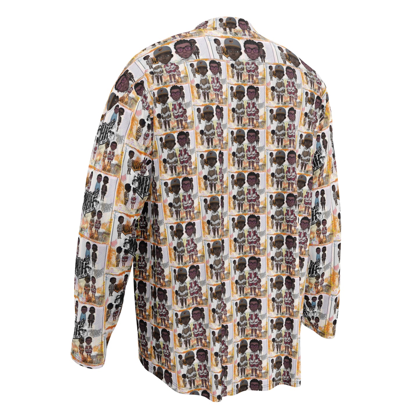 NBH Recycled hockey fan jersey