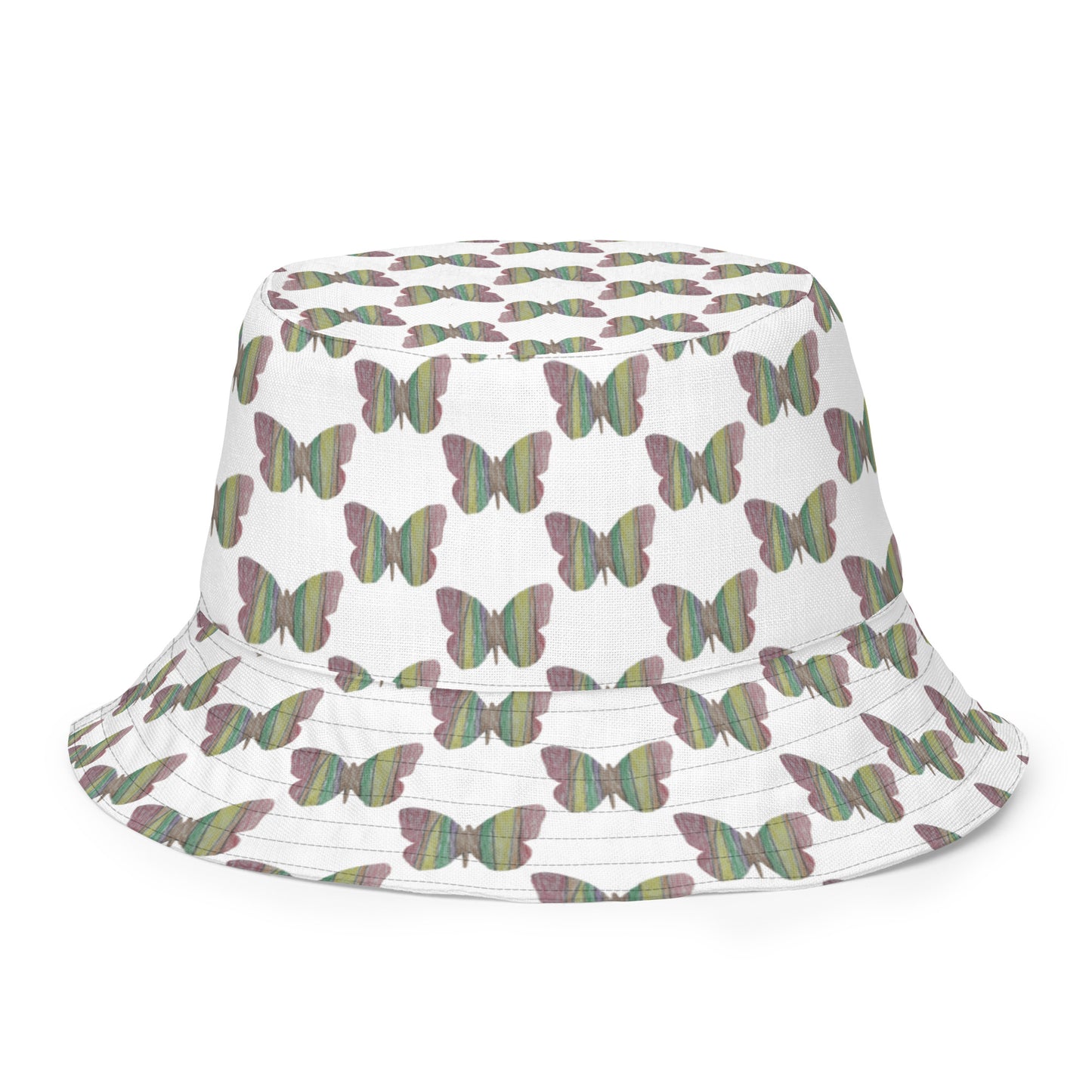 Butterfly by Mia N. Reversible bucket hat