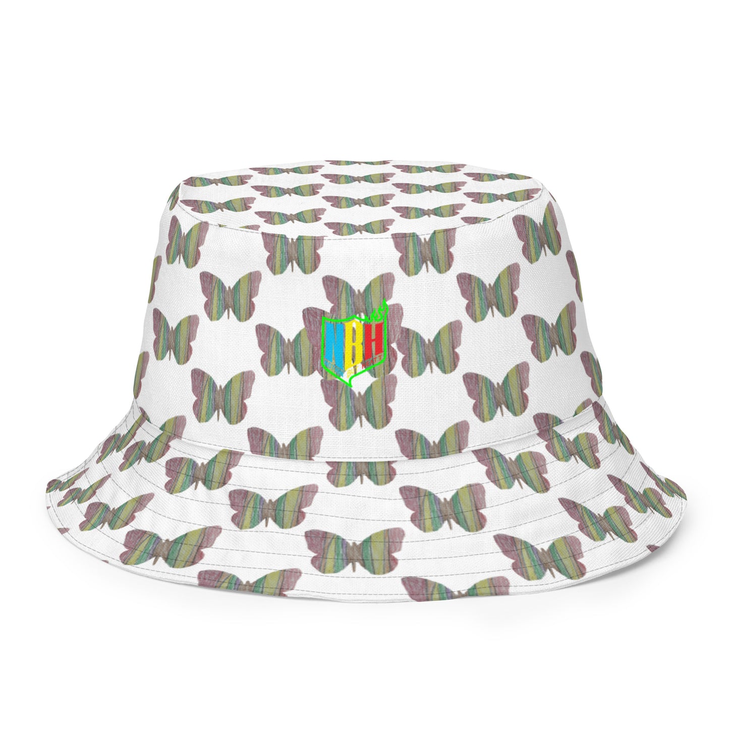 Butterfly by Mia N. Reversible bucket hat