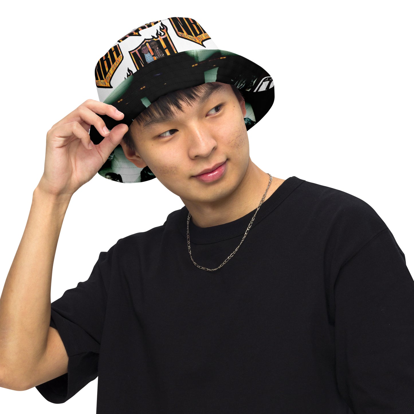 Ride With Heatt Reversible bucket hat
