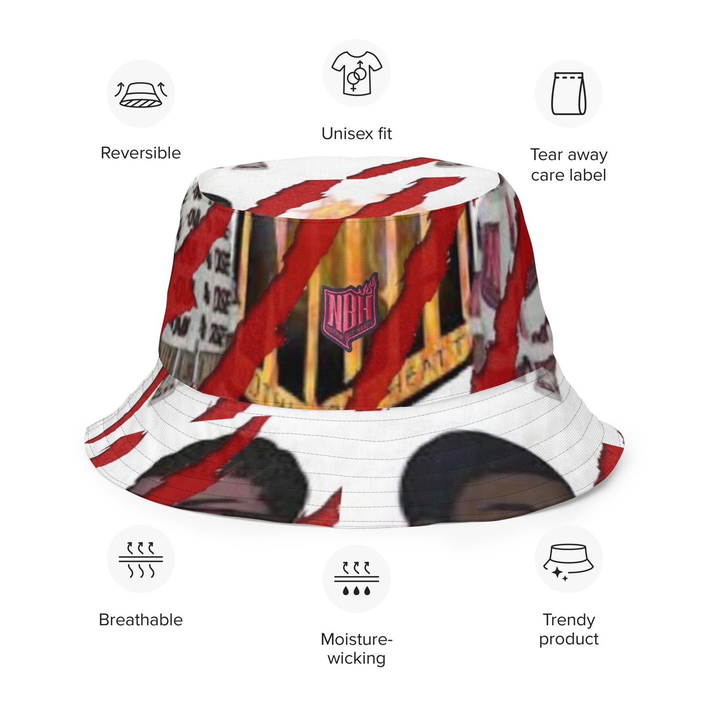 NBH Reversible bucket hat