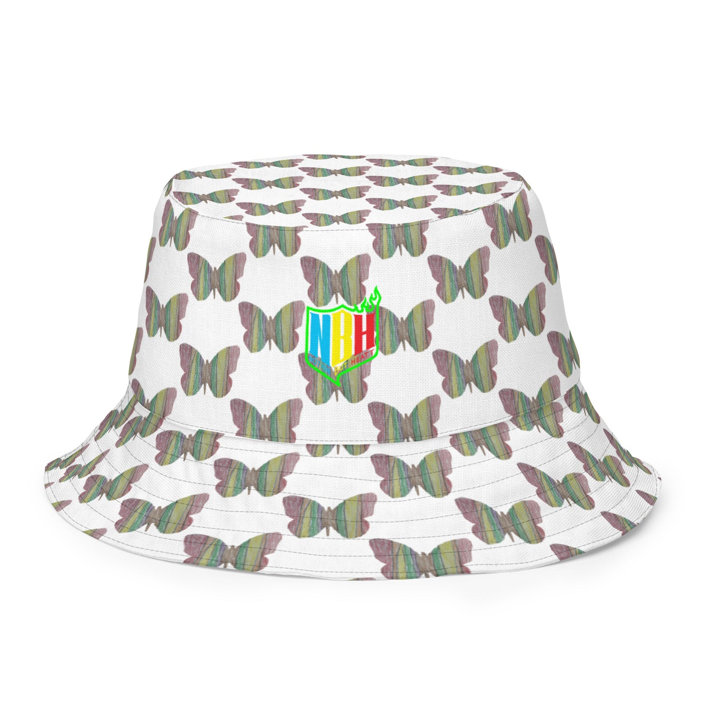 Butterfly by Mia N. Reversible bucket hat