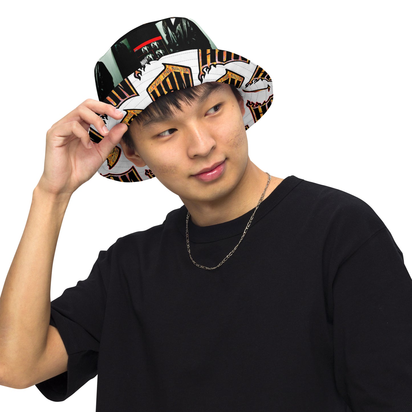 Ride With Heatt Reversible bucket hat