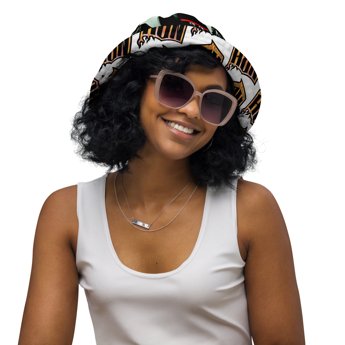 Ride With Heatt Reversible bucket hat