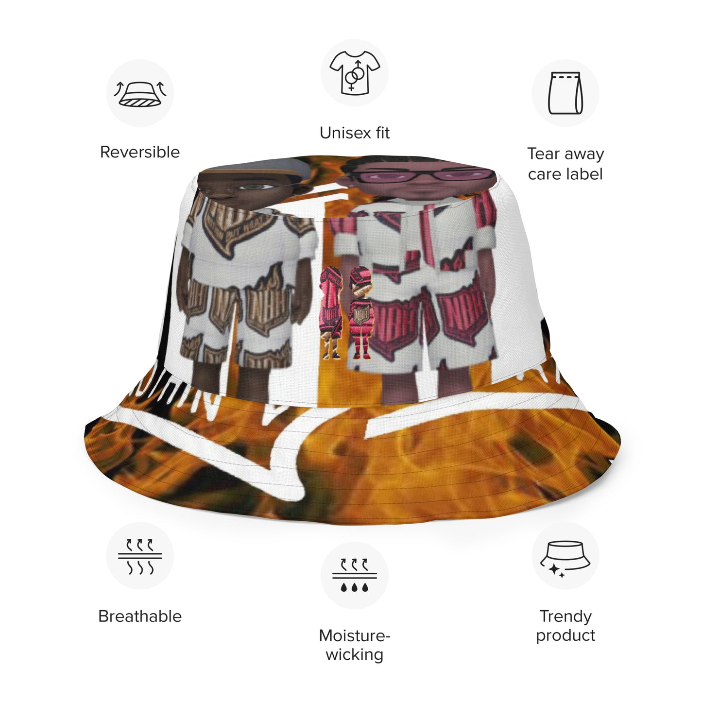 NBH Reversible bucket hat