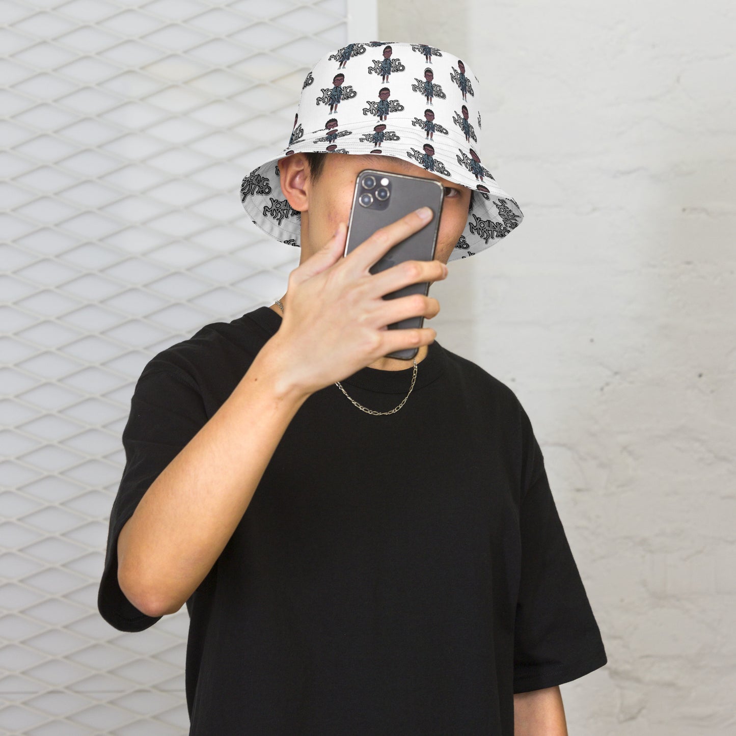 Young Mystro Reversible bucket hat
