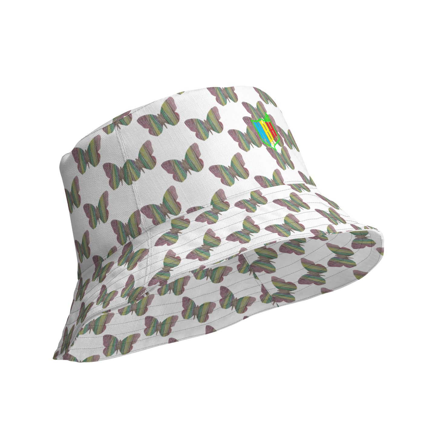 Butterfly by Mia N. Reversible bucket hat