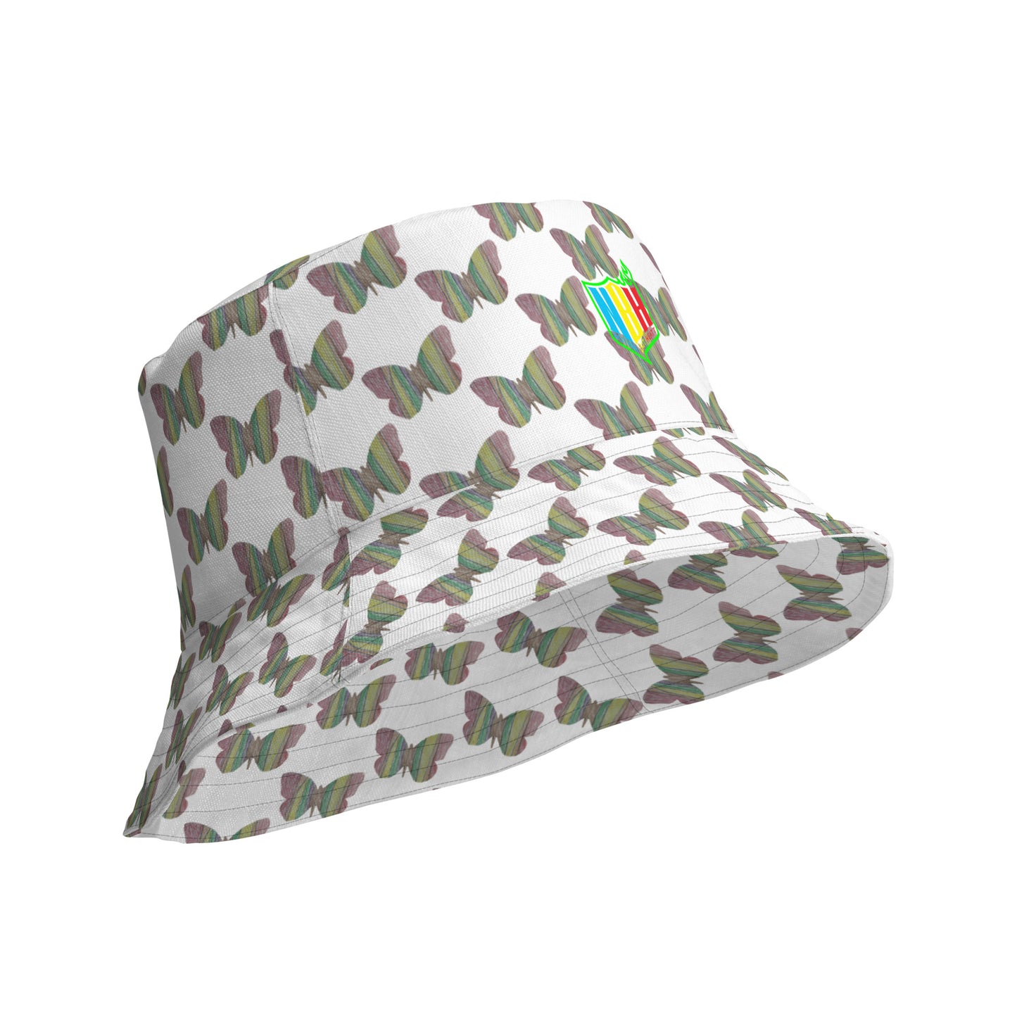 Butterfly by Mia N. Reversible bucket hat