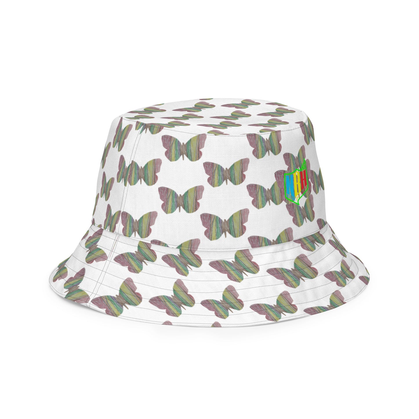 Butterfly by Mia N. Reversible bucket hat