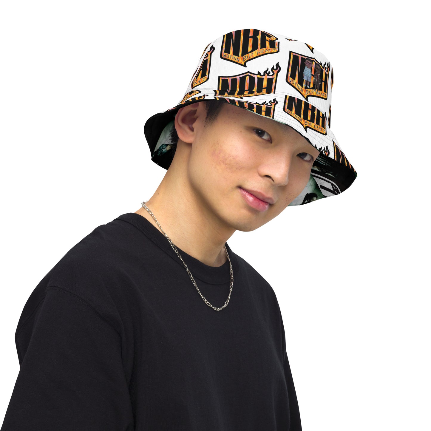 Ride With Heatt Reversible bucket hat