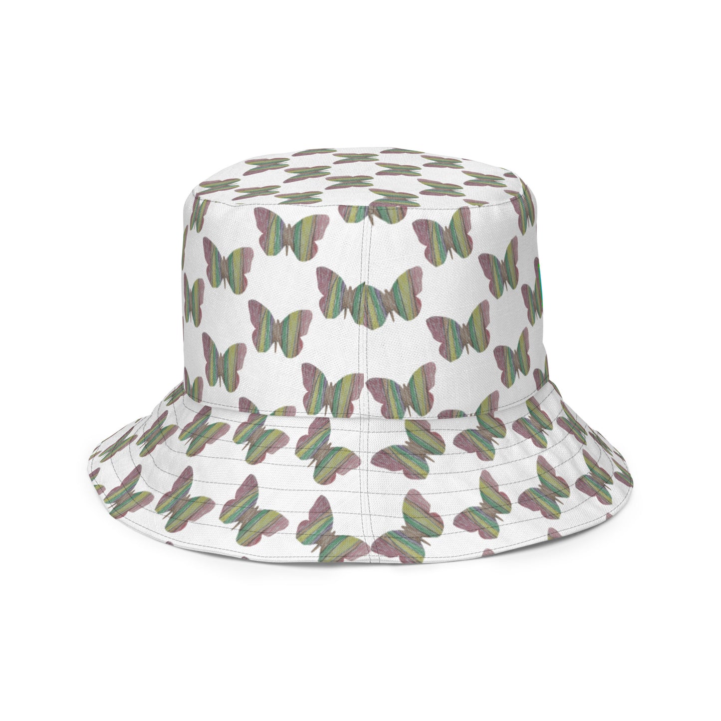Butterfly by Mia N. Reversible bucket hat