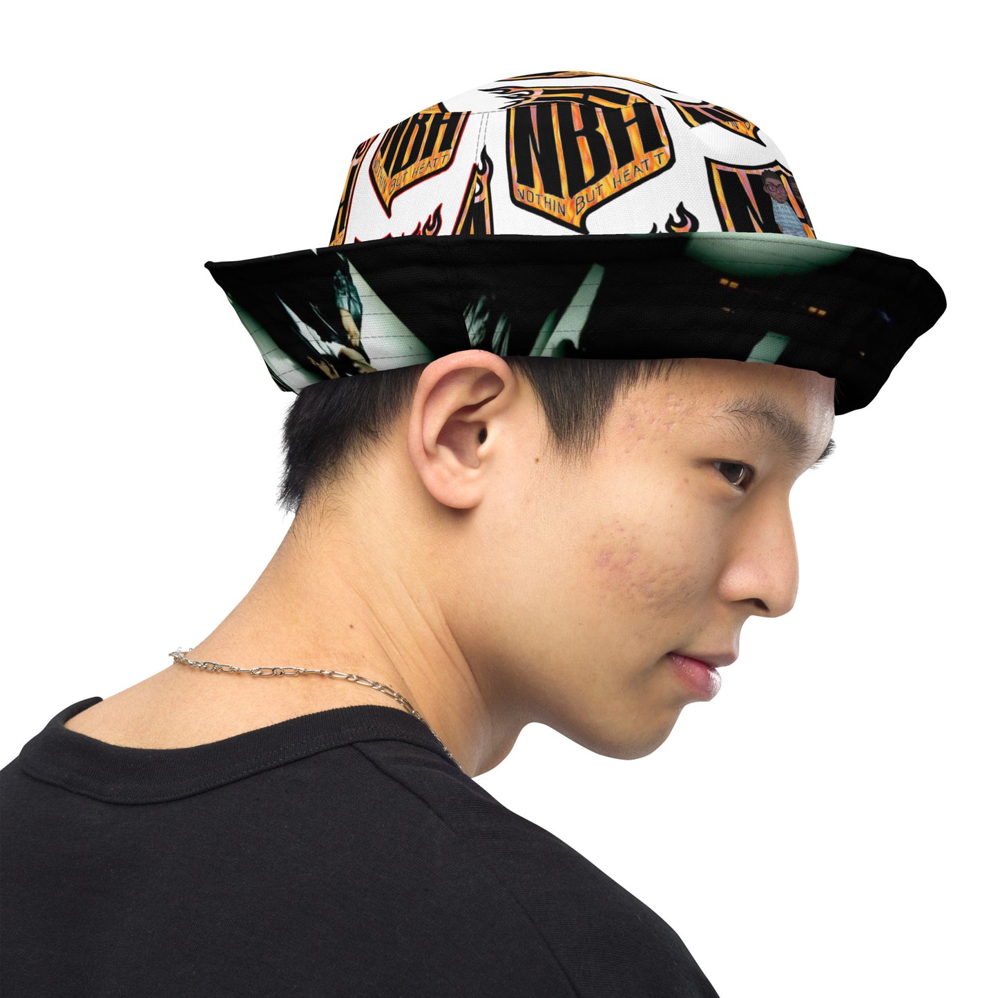 Ride With Heatt Reversible bucket hat