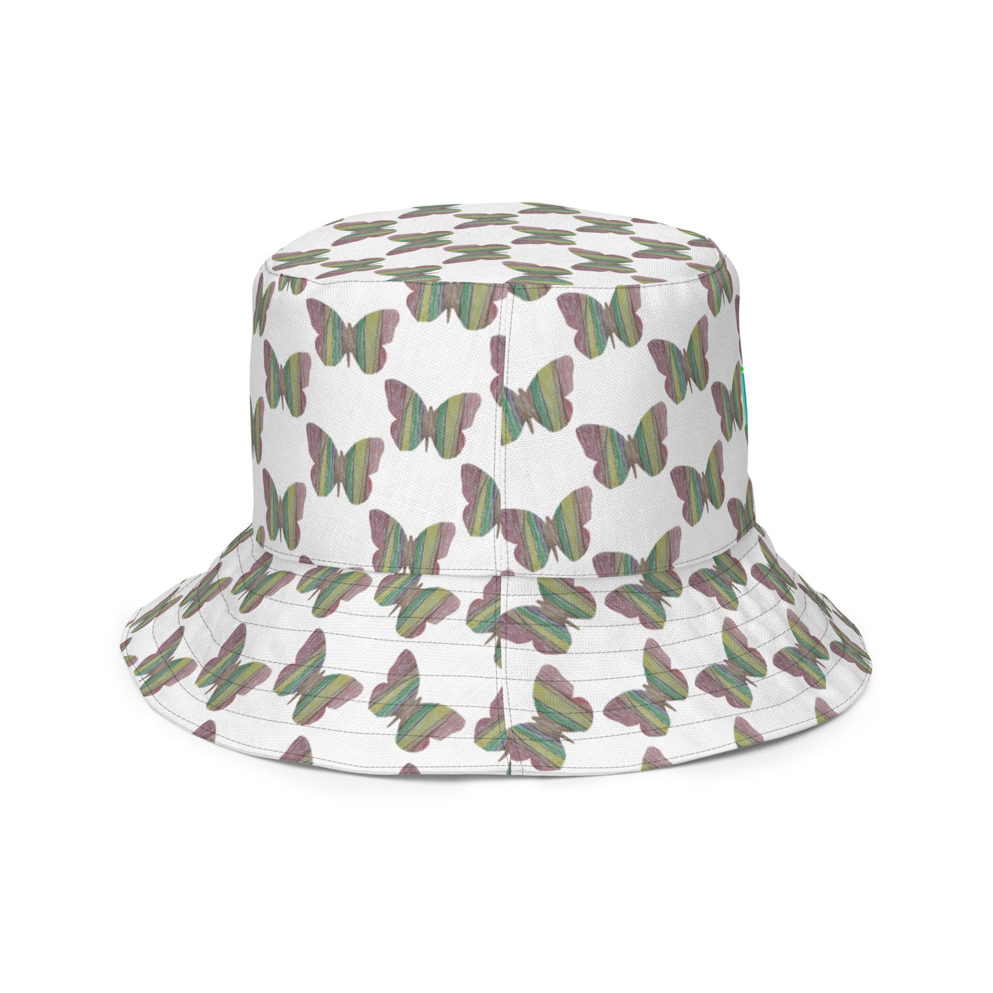 Butterfly by Mia N. Reversible bucket hat