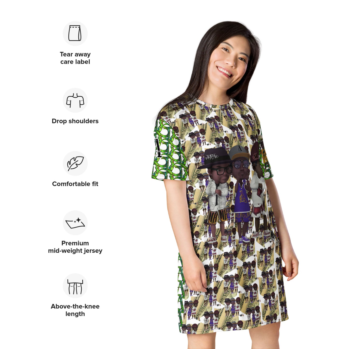 Atrium Apparel T-shirt dress