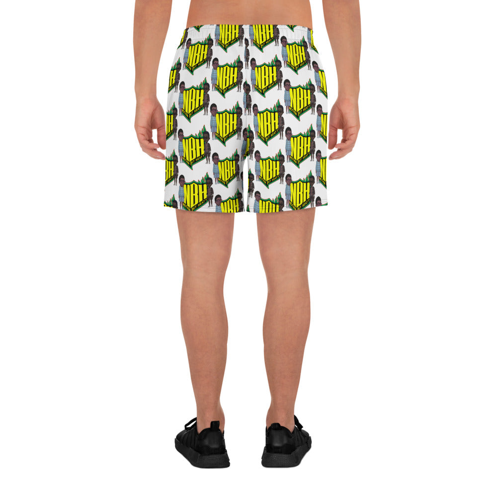 NBH All-Over Print Unisex Athletic Long Shorts