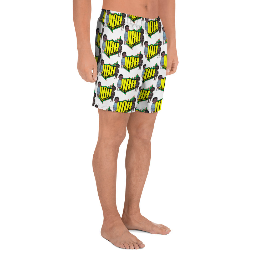 NBH All-Over Print Unisex Athletic Long Shorts